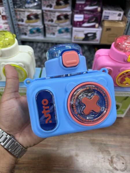 Kids Camera Water Bottle 600ml
