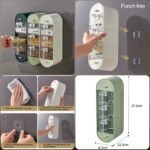 Wall-Mounted Seasoning Spice Rack(Random Colours)