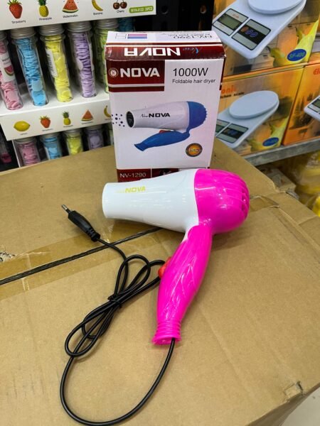 Nova 1000W Foldable Hair Dryer