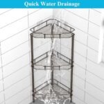 3 Tier Multipurpose Organizer for Kitchen & Bathroom (With screw hooks)