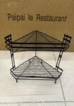 2 Tier Multipurpose Organizer for Kitchen & Bathroom (With screw hooks)