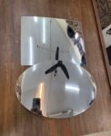 Self Adhesive Plastic Oval Mirror for Wall Stickers