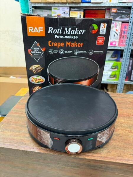 Non-Stick 1200W Roti & Crepe Maker