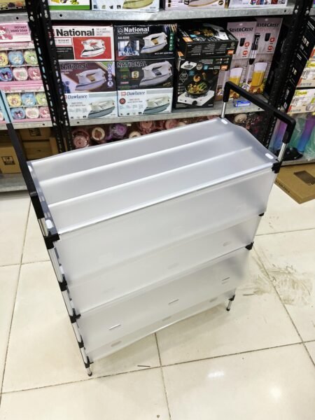 4 Layer Dustproof Shoes Rack