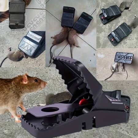 (Original China) Mouse Trap Mice Catcher High Quality Plastic Reusable  Springs Rat Killer 🇨🇳