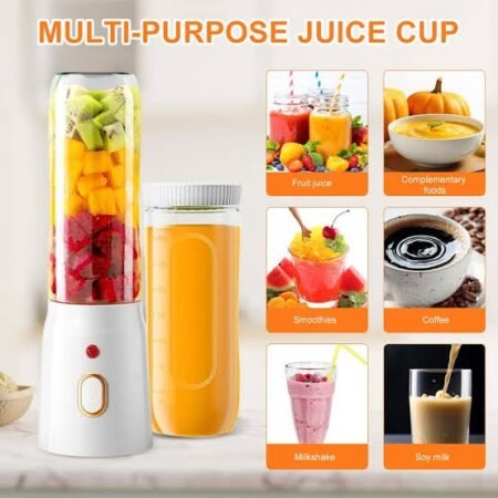 Rechargeable 500ML 2in1 Portabel Juicer