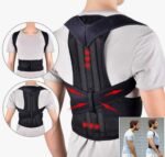 Posture belt, posture corrector belt, Back support belt, Back Pain Relief Shoulder Back Support Belt (With Box)