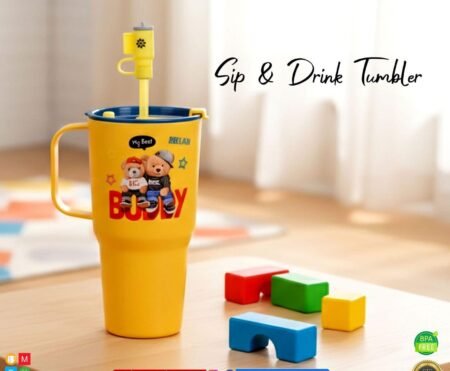 750ml Sip & Drink Tumbler for Kids (Plastic Material)