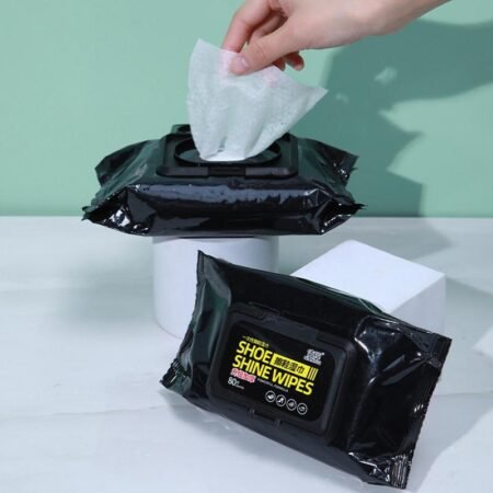 80 Pcs Shoes Shine Wipes (Imported China)