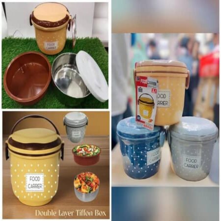 Food Carrier,Double Layer Tiffon Lunch Box
