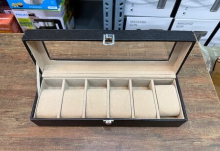 6 Portion Watch Box