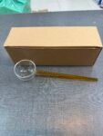 Crystal Clear Glass Stirring Spoon - Heat Resistant