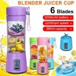 6 blade Portable Juicer (Imported China)