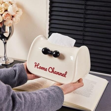 Home Channel Bow Tissue Box