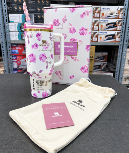 650 Gram 1200ML 40oz Love Shake Fancy Floral Stanley with Premium Packaging (Limited Stock)