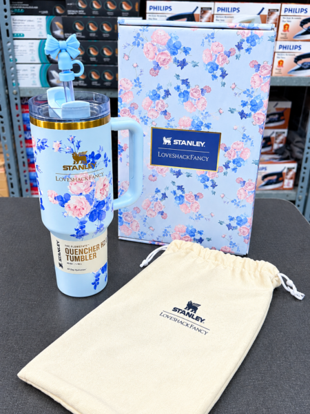 650 Gram 1200ML 40oz Love Shake Fancy Floral Stanley with Premium Packaging (Limited Stock)