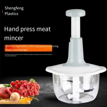 1.5 Litre Premium Quality Hand Push Choppers with Lock & Beater