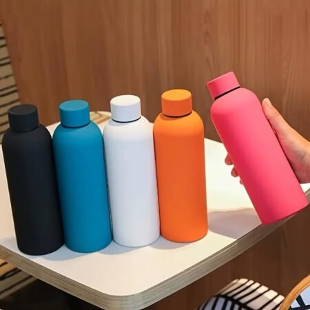 500ml Hot N Cool Stainless Steel Matte Bottle (Random Color)