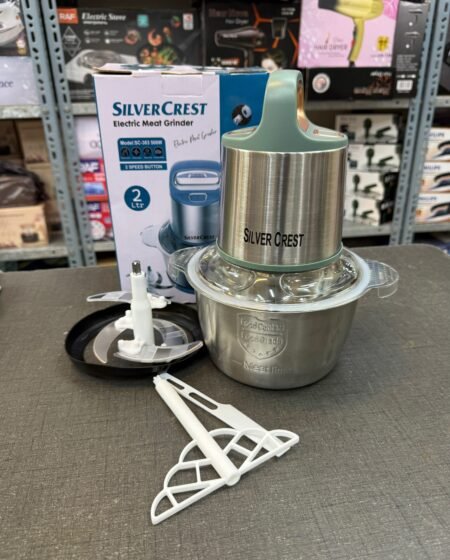 2 Litre Capacity Silver Crest Electric Meat Choppers (Premium Quality)