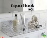 Aqua Unbreakable Triangle & Square Shape Corner Rack