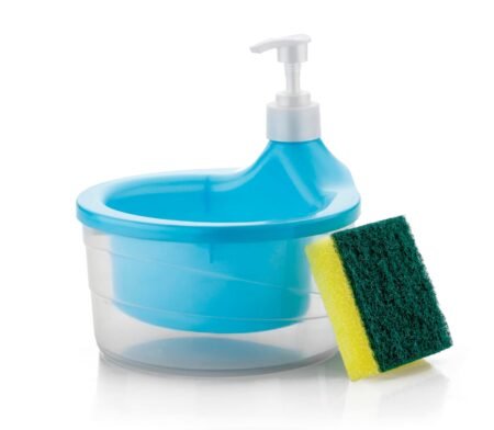 Soap Dispenser Sponge Caddy (Random Color)