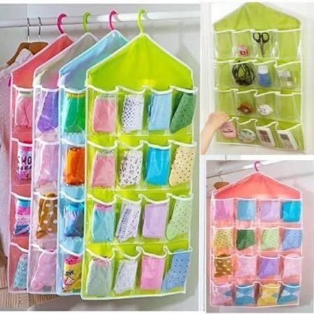 16 Pockets Socks Organizer