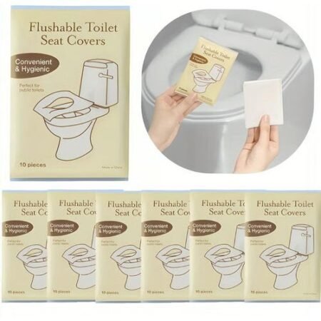 10 Pieces Flushable Toilet Seat Covers 🇨🇳