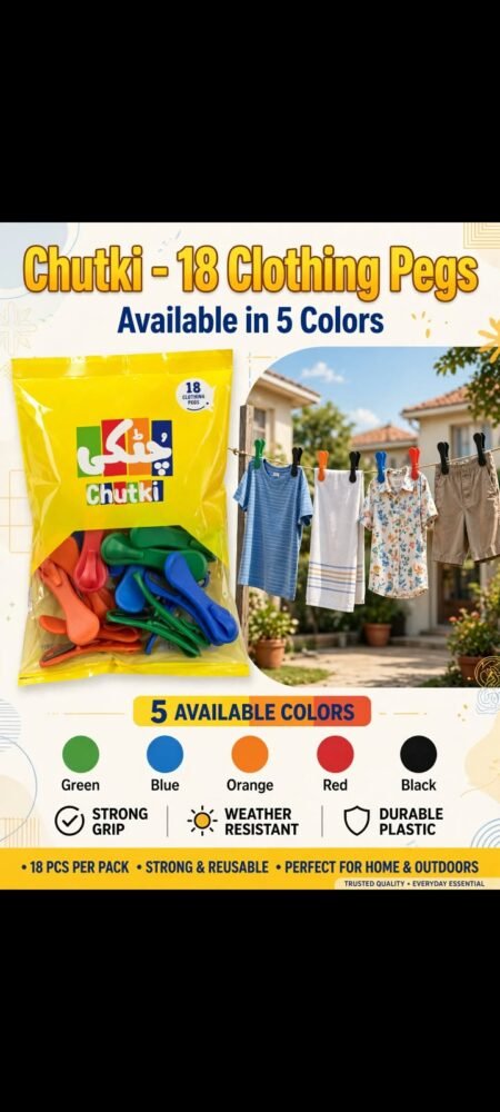 Chutki - 18 Clothing Pegs 🇨🇳
