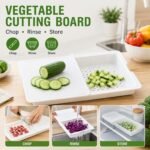 Chop & Wash Multipurpose Kitchen Basket with Drainag 🇨🇳