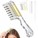 Unisex Transparent Hair Oil Comb Applicator Massage with Built-In Liquid Reservoir 🇨🇳 (With Box)