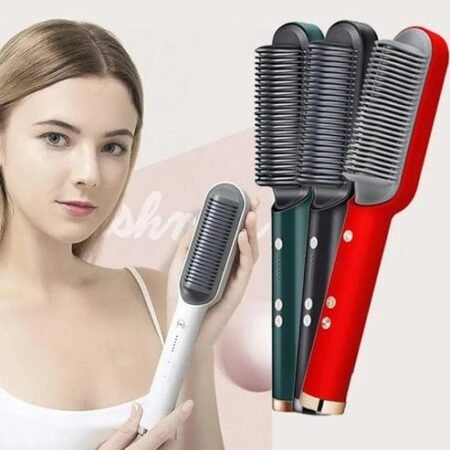 Electric Hair Comb Hair Straightener/Hair Styler Brush-909 (Premium Packaging & Premium Quality) 🇨🇳