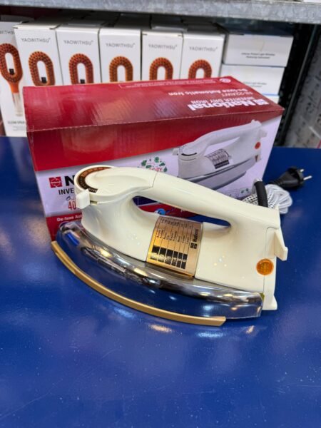 400 Watts National Inverter Dry Iron Heavy Weight (Solar Option Available) 🇨🇳