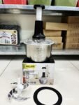 HAND PUSHING CHOPPER STAINLESS STEEL BODY (2Liter) (4 Blade) 🇨🇳