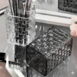 Elegant Acrylic Makeup Brush Organizer 🇨🇳