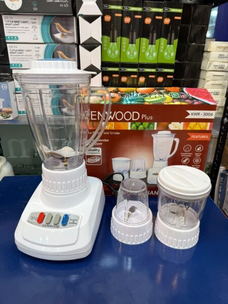 (High Quality) 3 in 1 Kenwood Plus Juicer, Blender & Chopper 🇨🇳 (One Year Warranty)