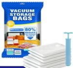Vacuum Storage Bags 5 Bag And 1 Suction Pump 🇨🇳
