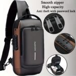 Anti-theft Cross Body Bag with USB Port & Lock 🇨🇳